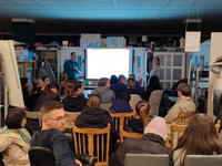 Informationsveranstaltung für ukrainische Geflüchtete (IfuG) in Billerbeck am 17. Januar 2024 (Foto: Kreis Coesfeld)